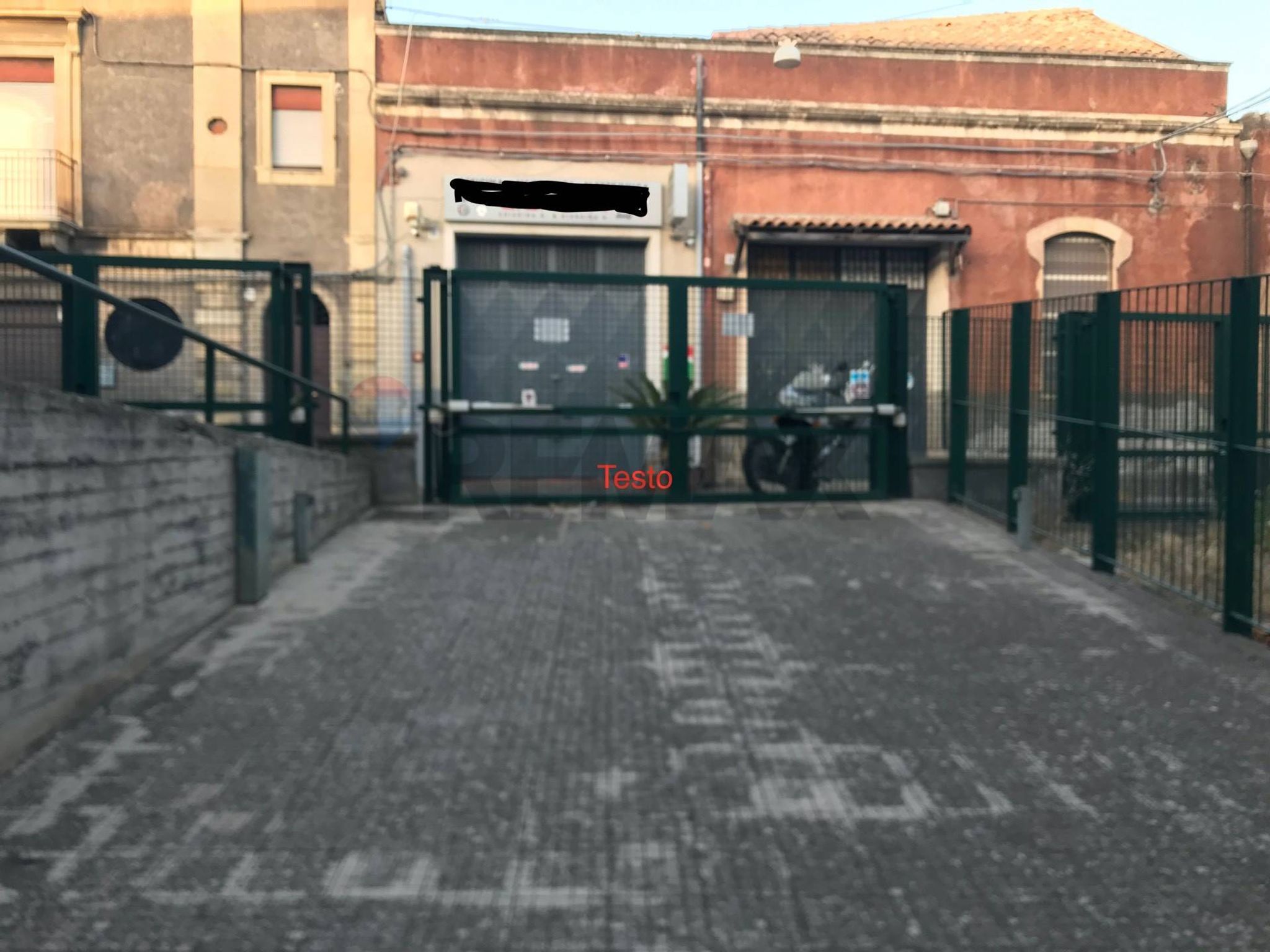 Edificio all'aperto
