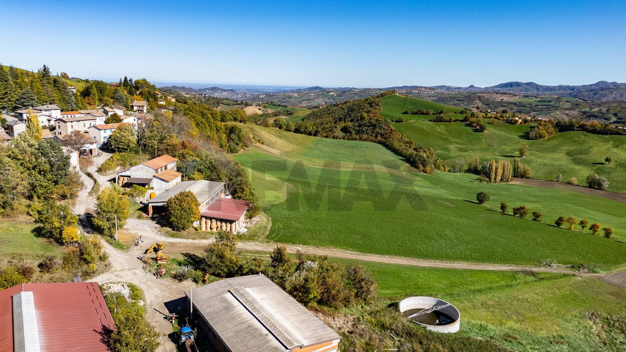Vista delle montagne