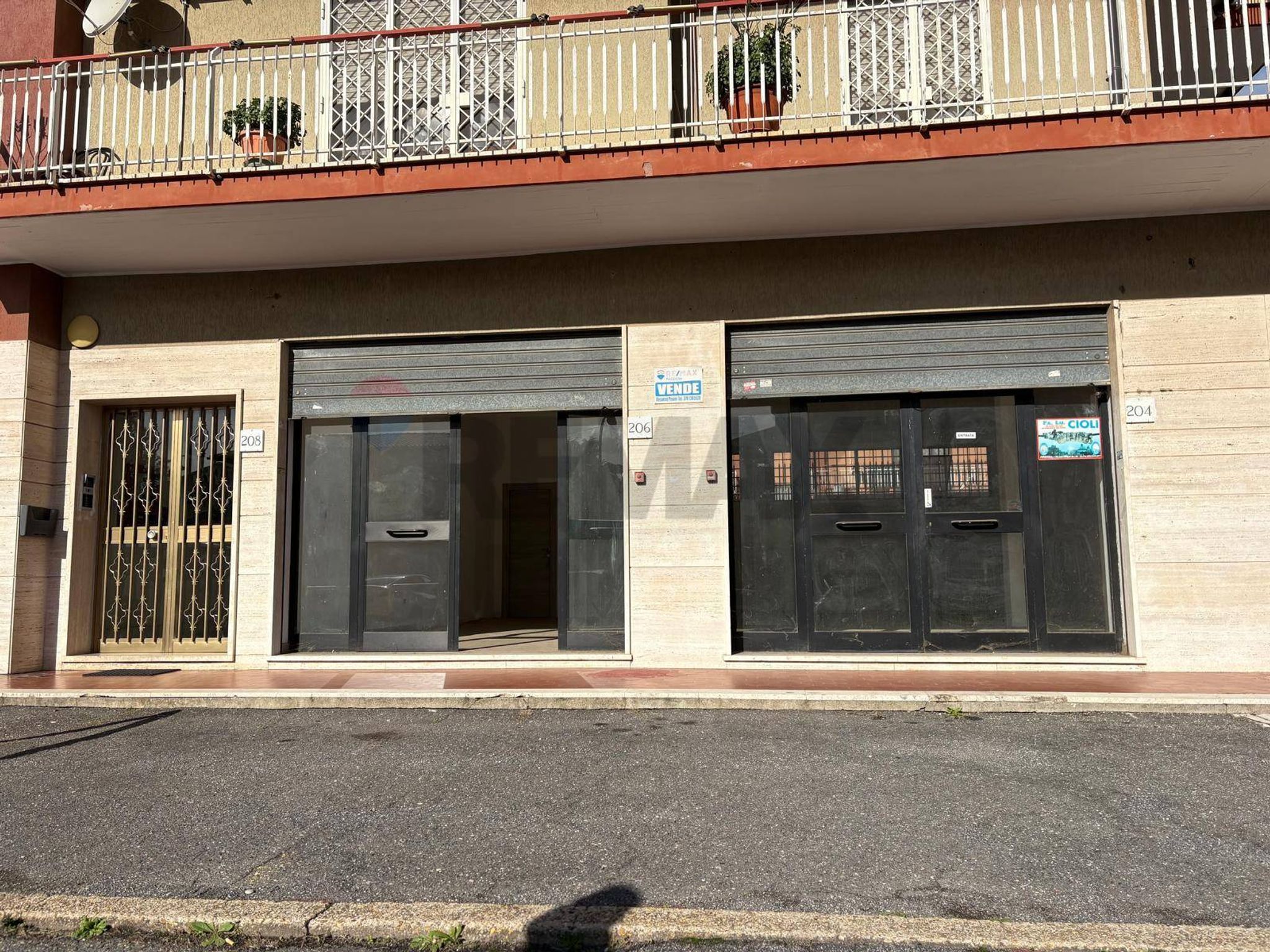 Edificio all'aperto