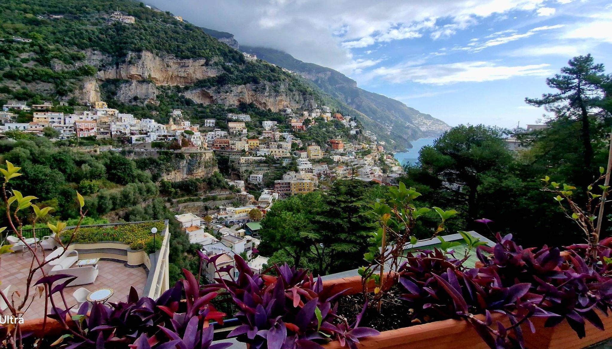 Vista delle montagne