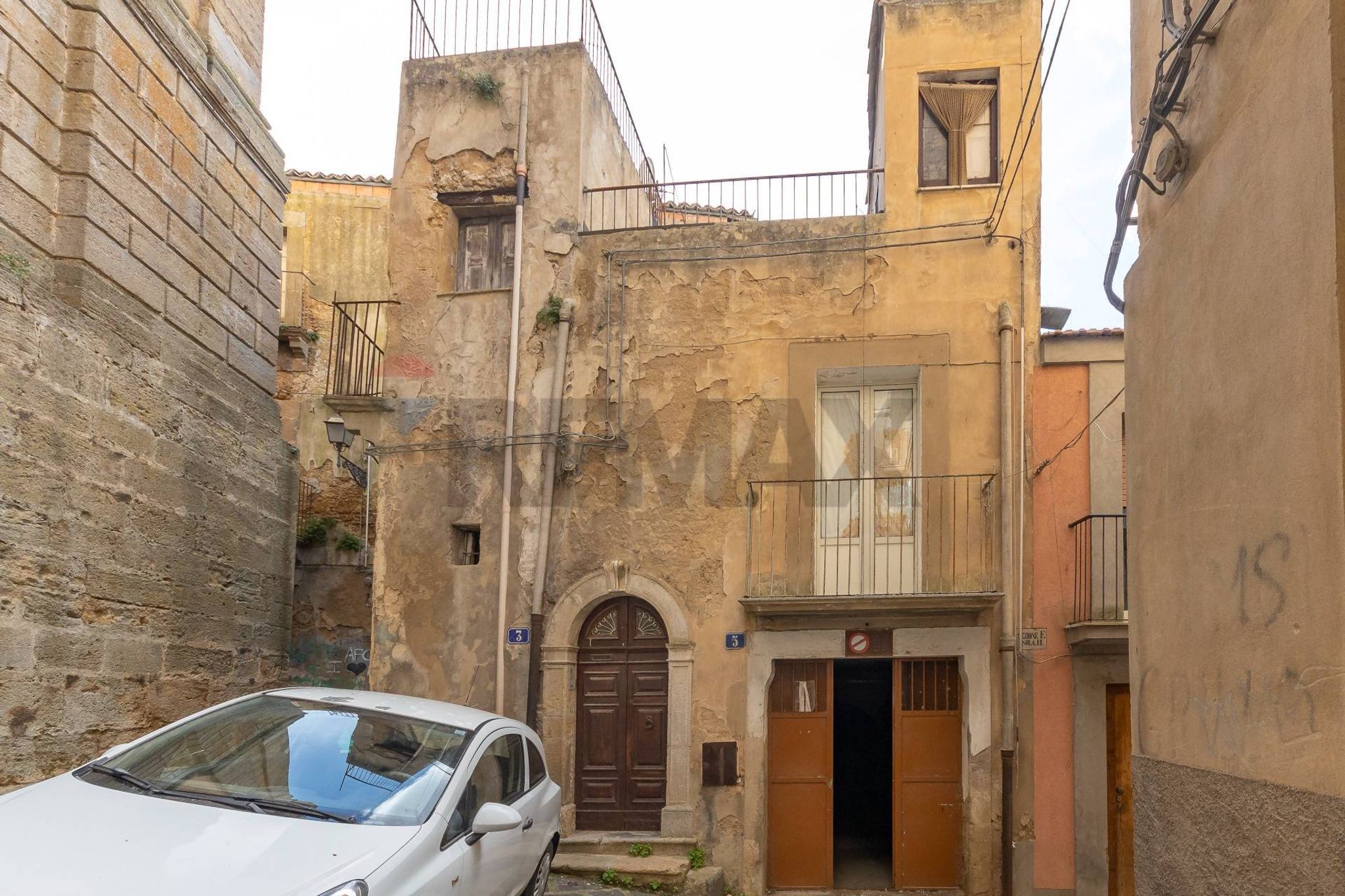 Edificio all'aperto
