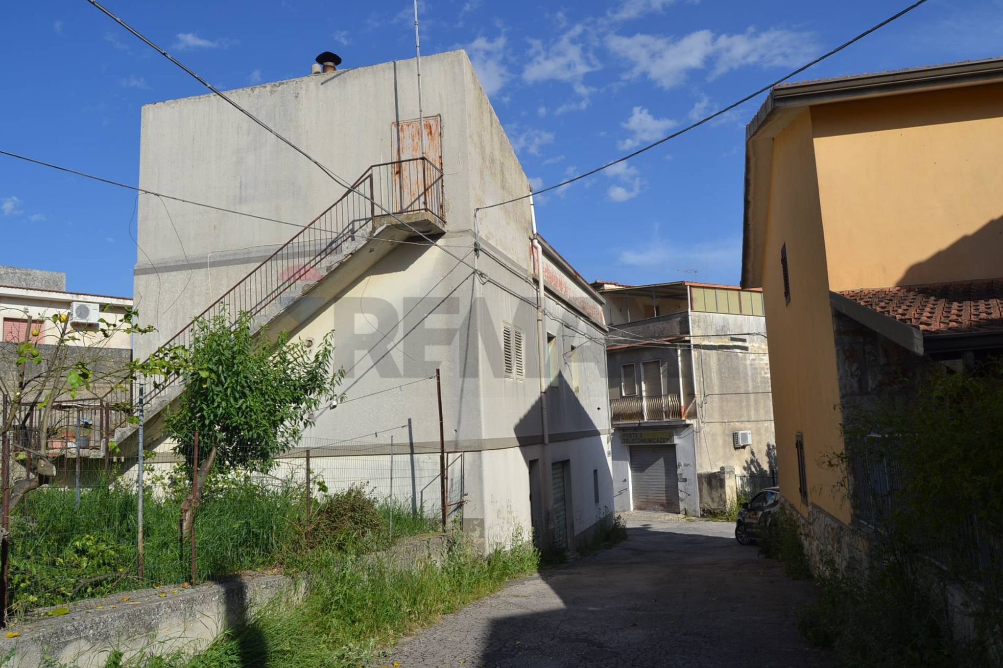 Edificio all'aperto