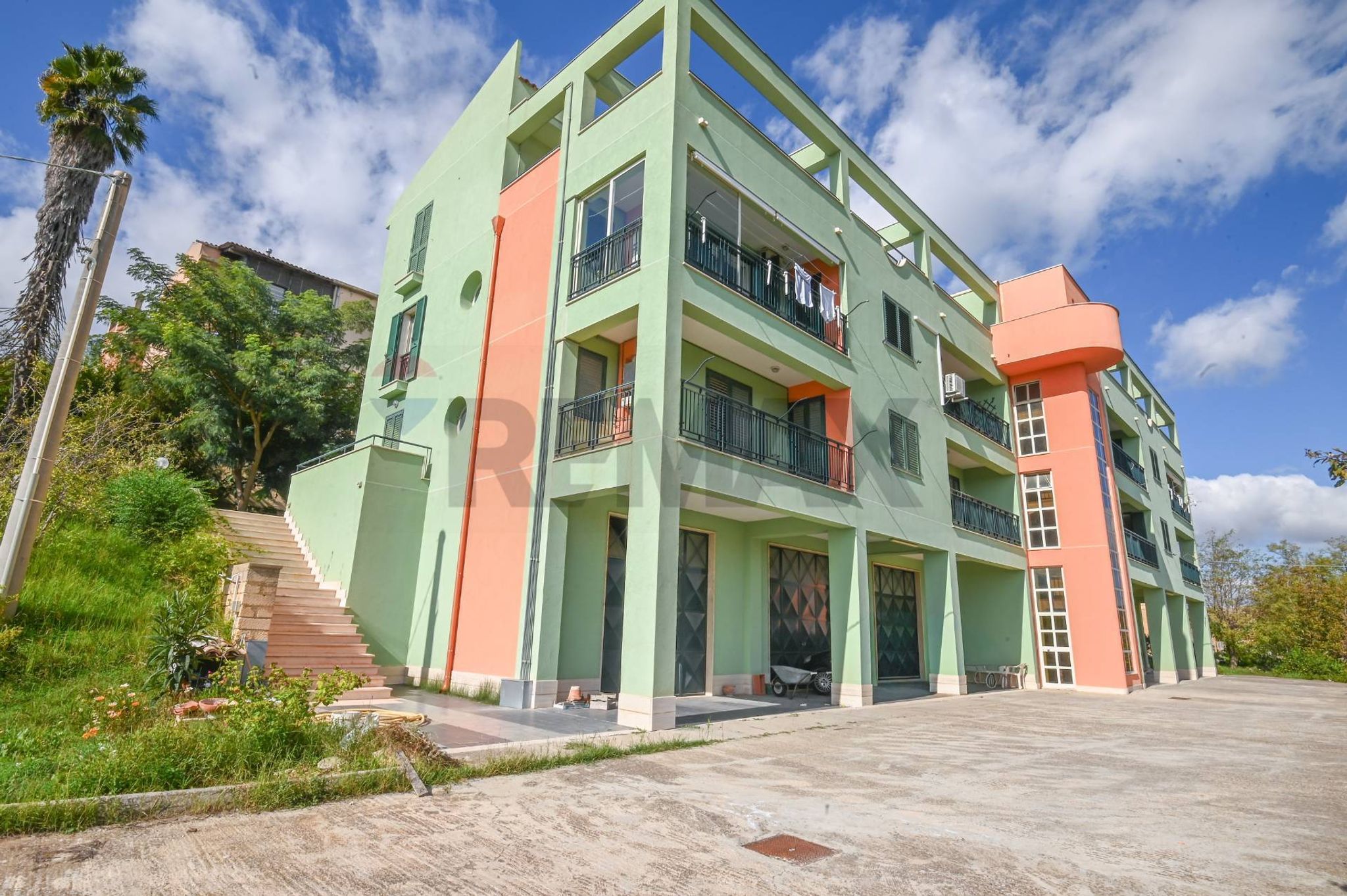 Edificio all'aperto