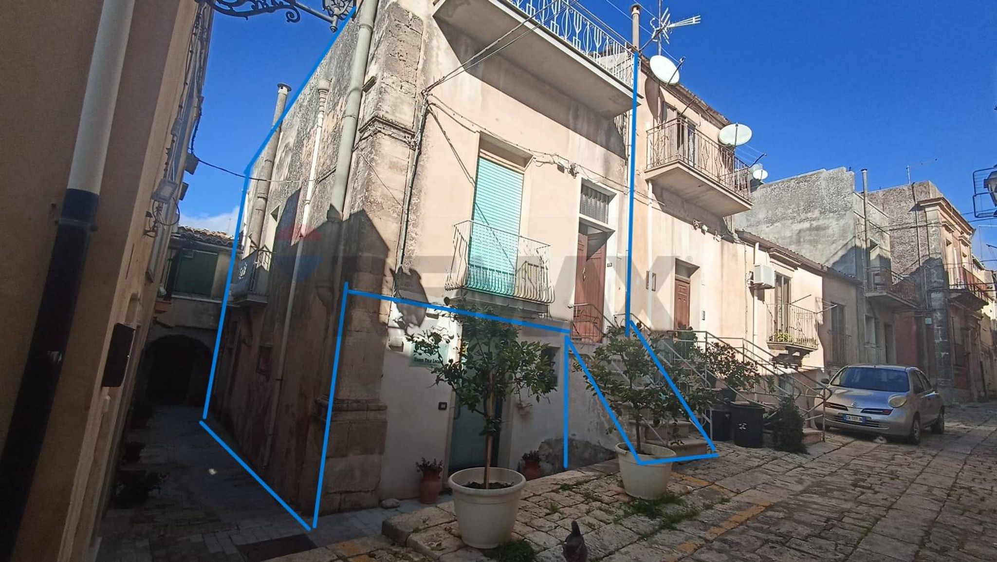 Edificio all'aperto