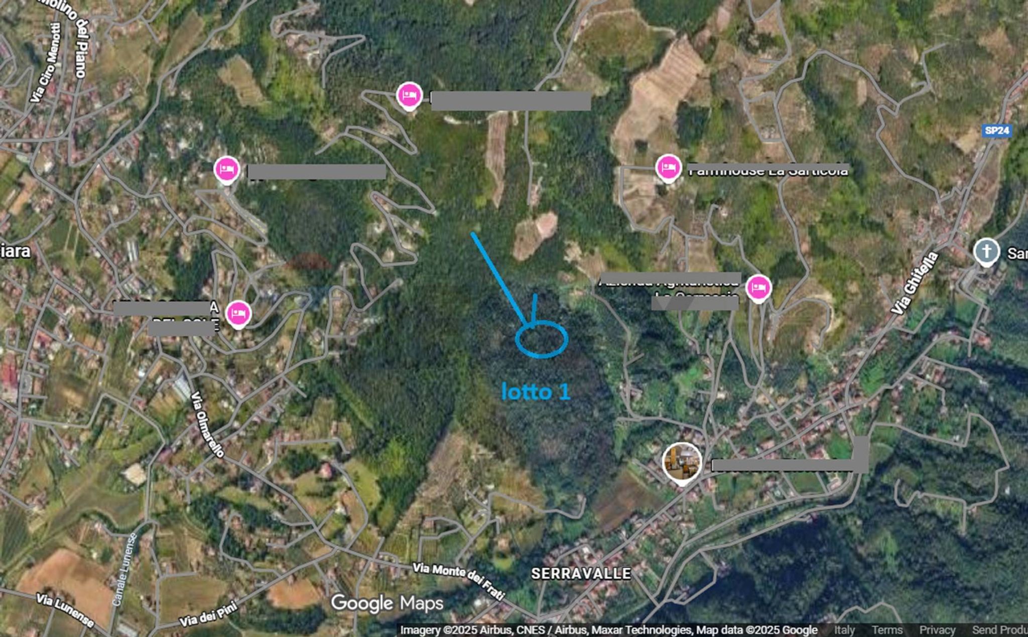 Posizione della mappa