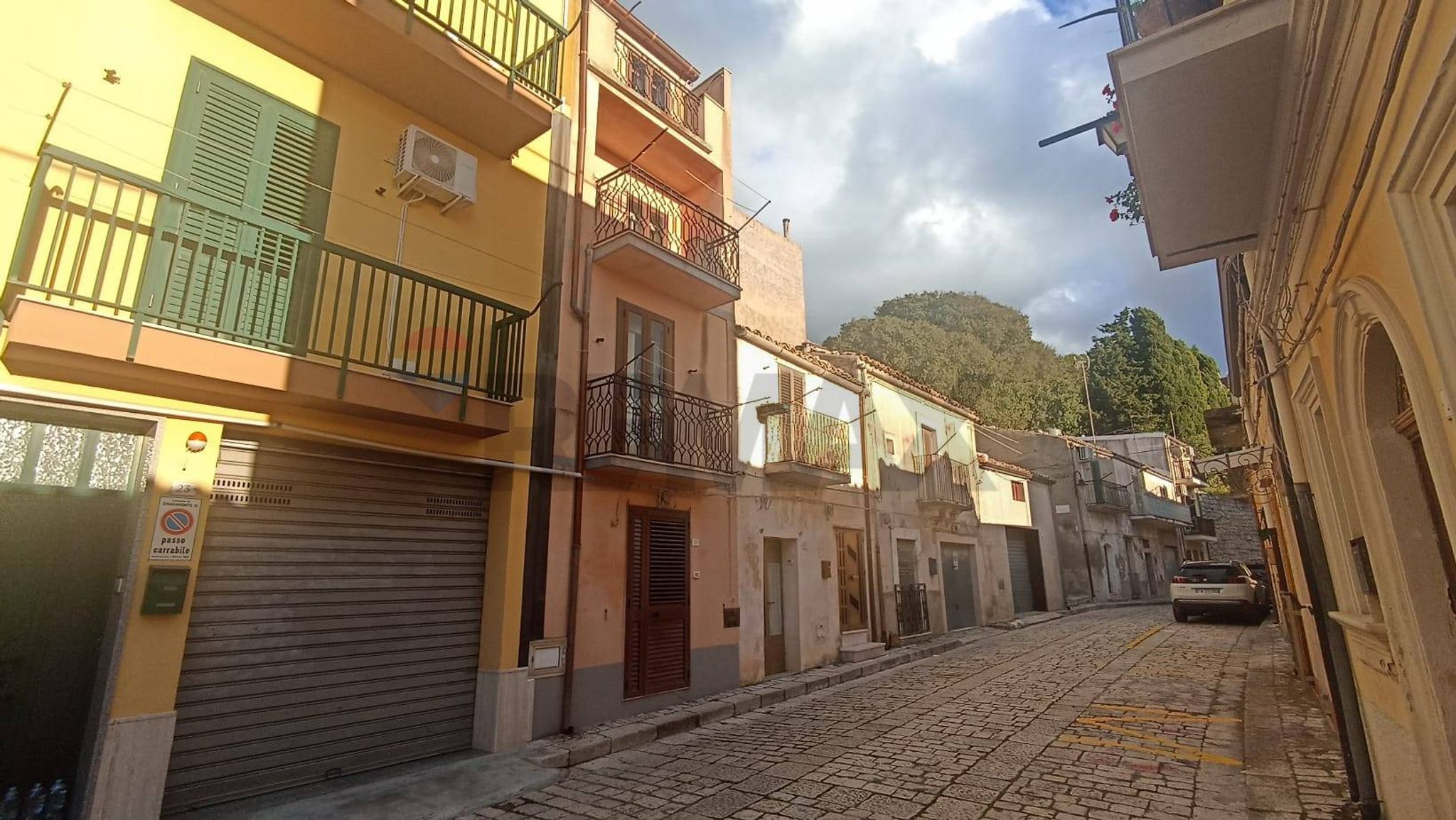 Edificio all'aperto