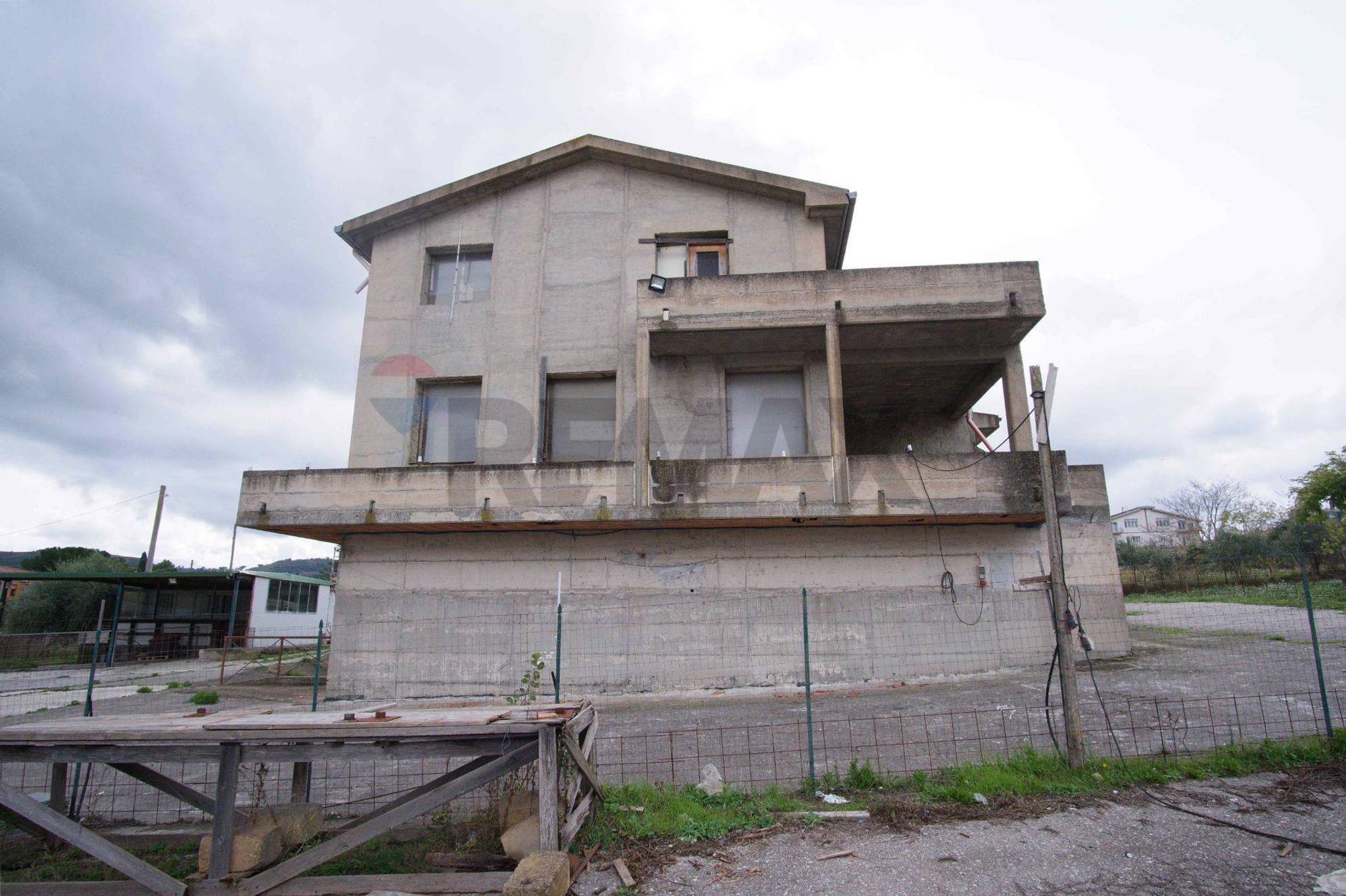 Edificio all'aperto