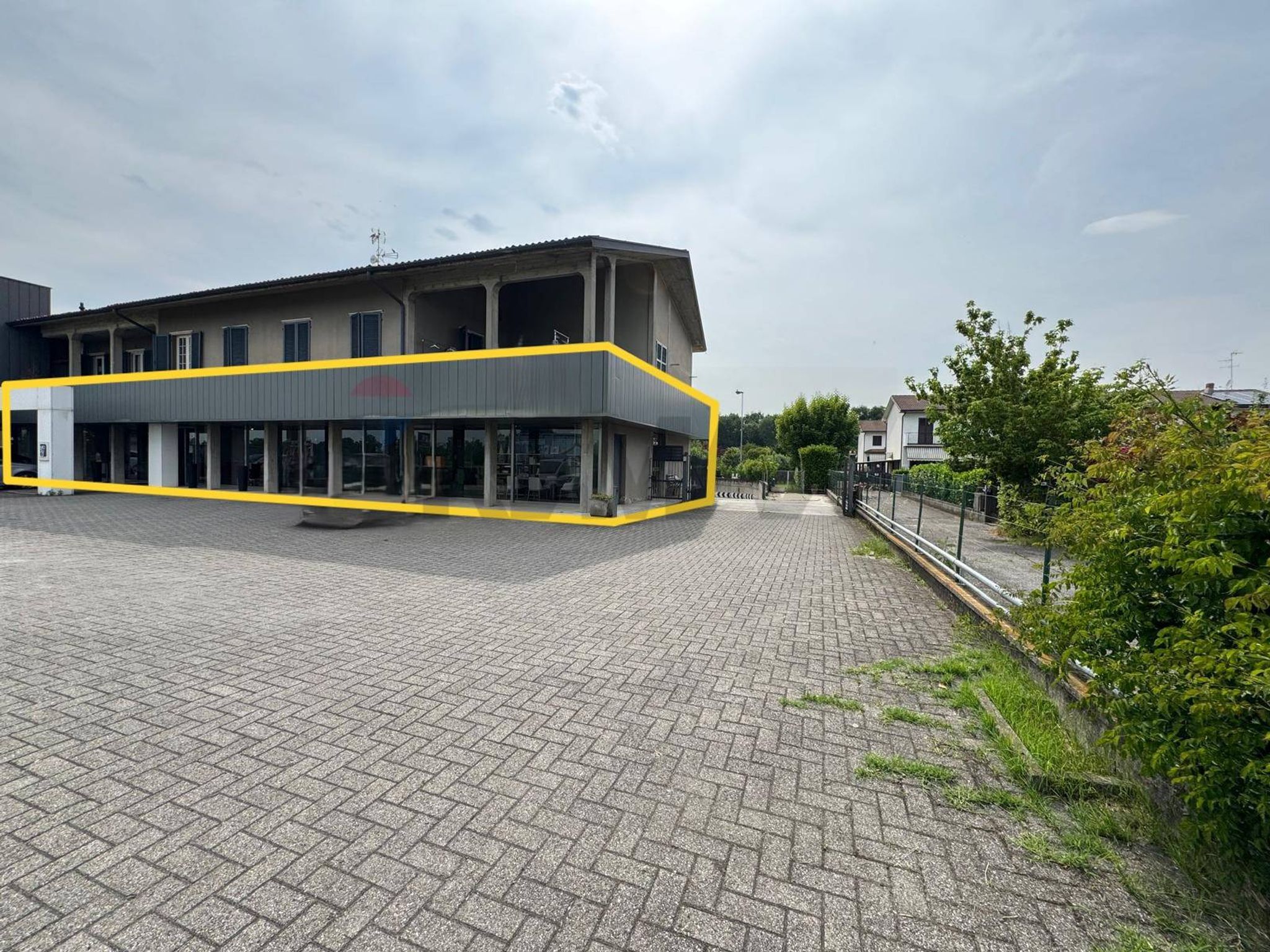 Edificio all'aperto