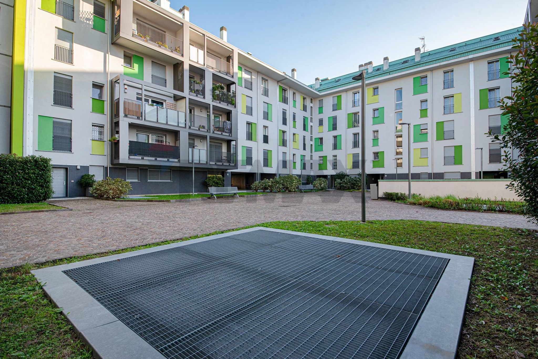 Edificio all'aperto