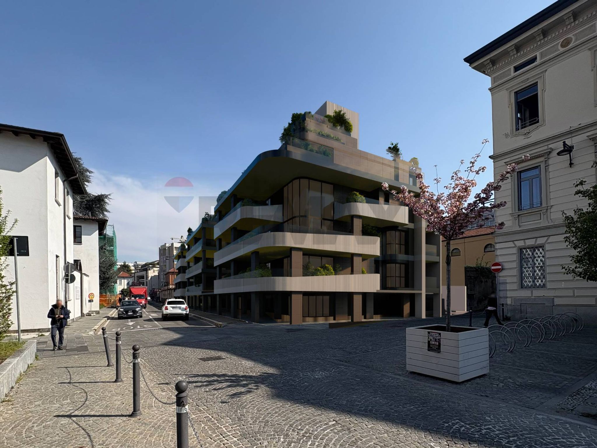 Edificio all'aperto