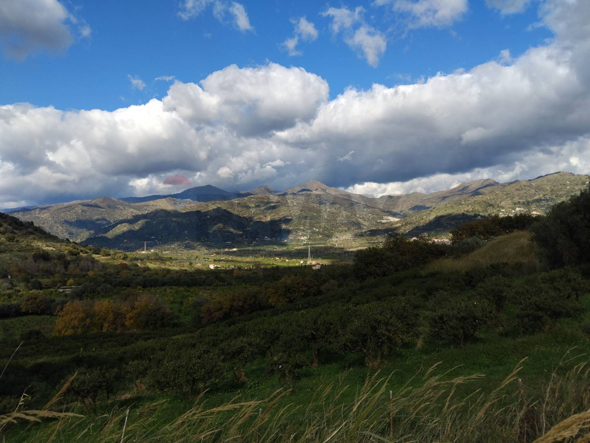 Vista delle montagne