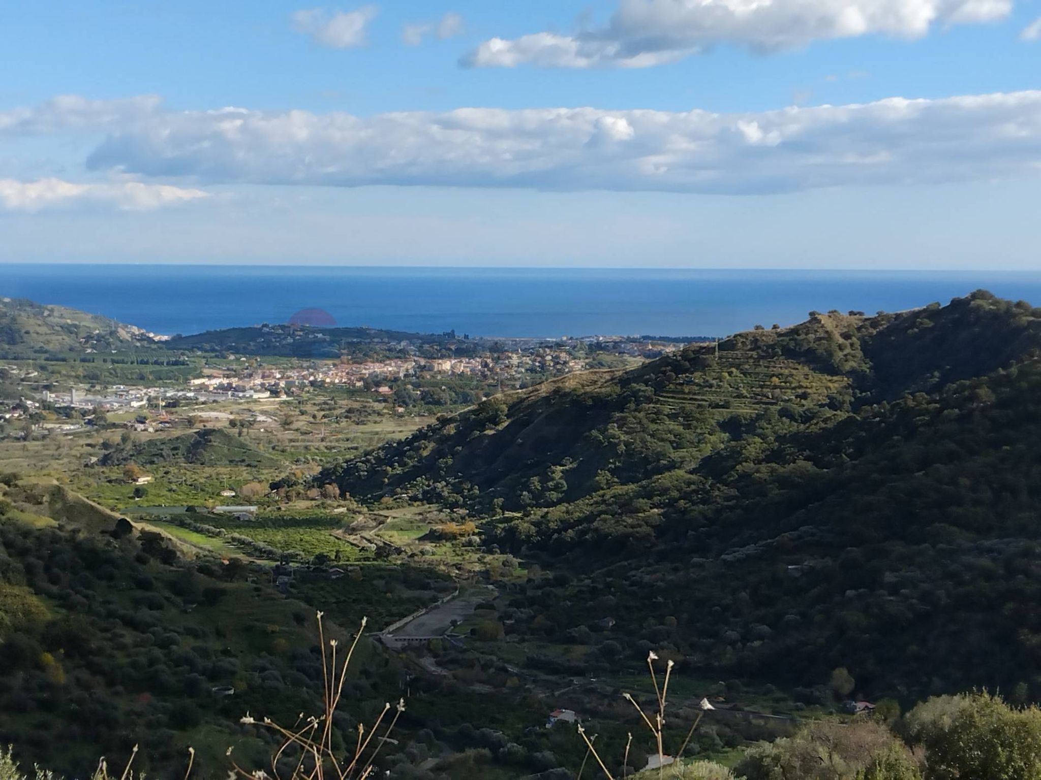 Vista delle montagne