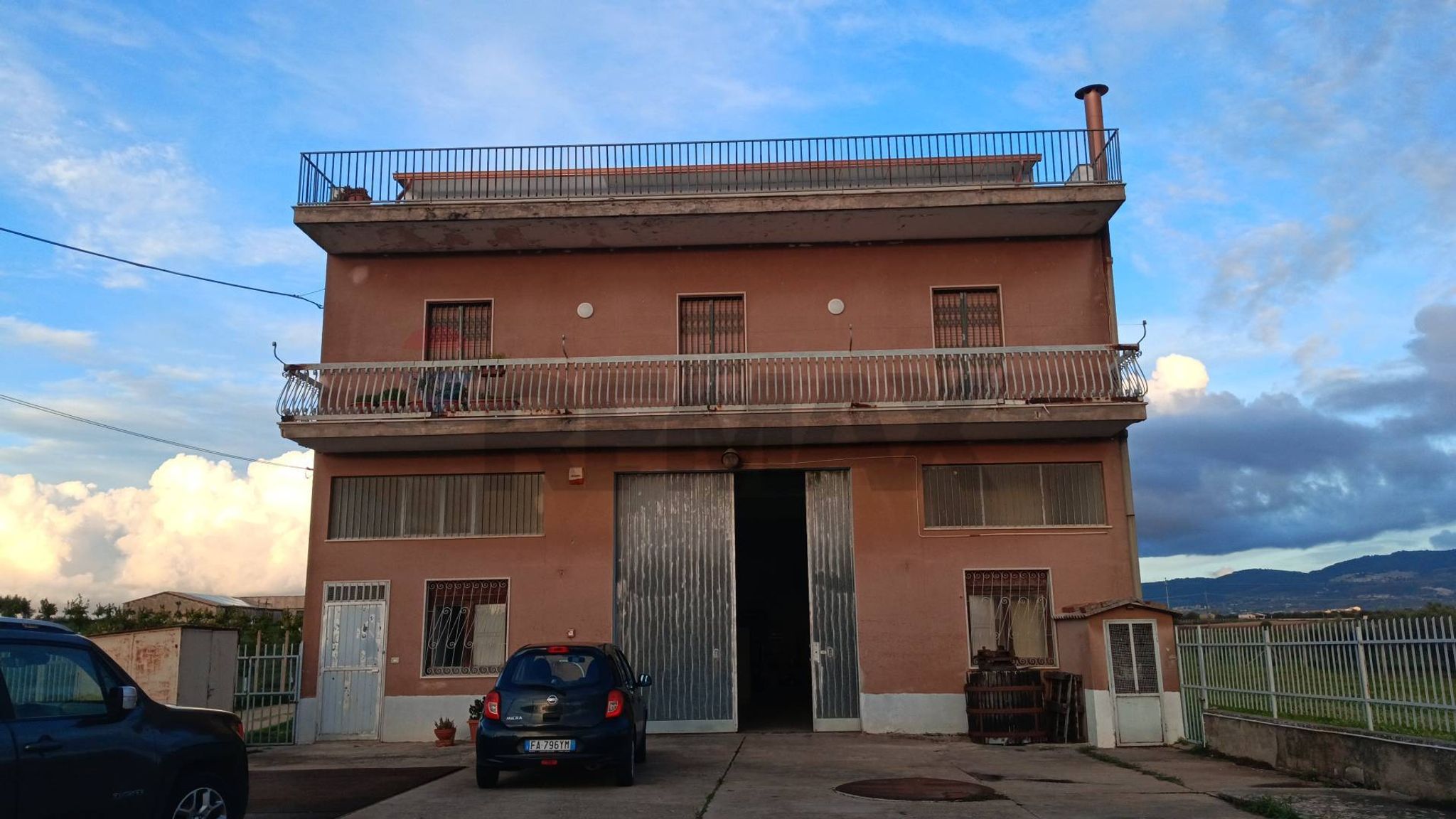 Edificio all'aperto