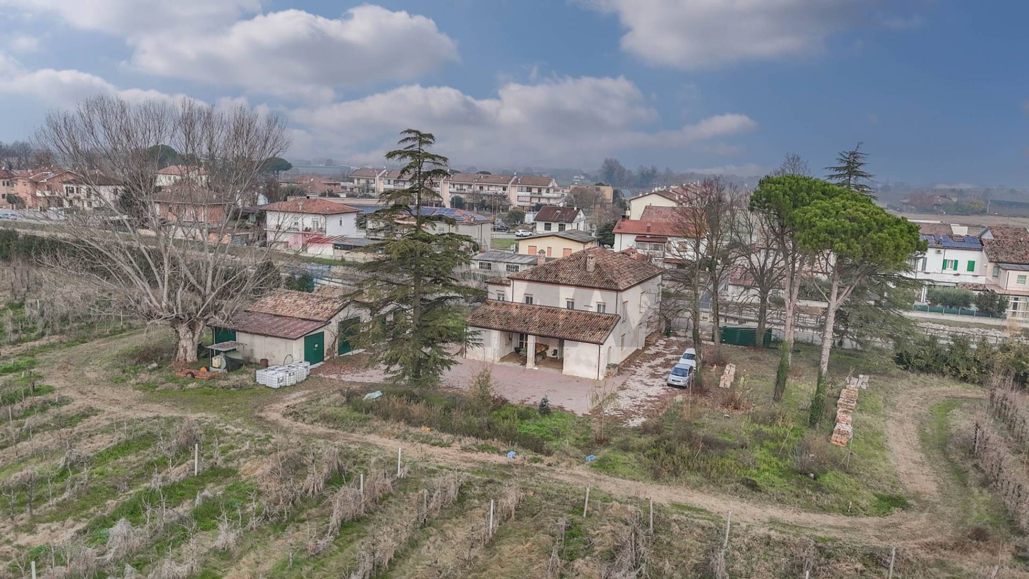 Edificio all'aperto