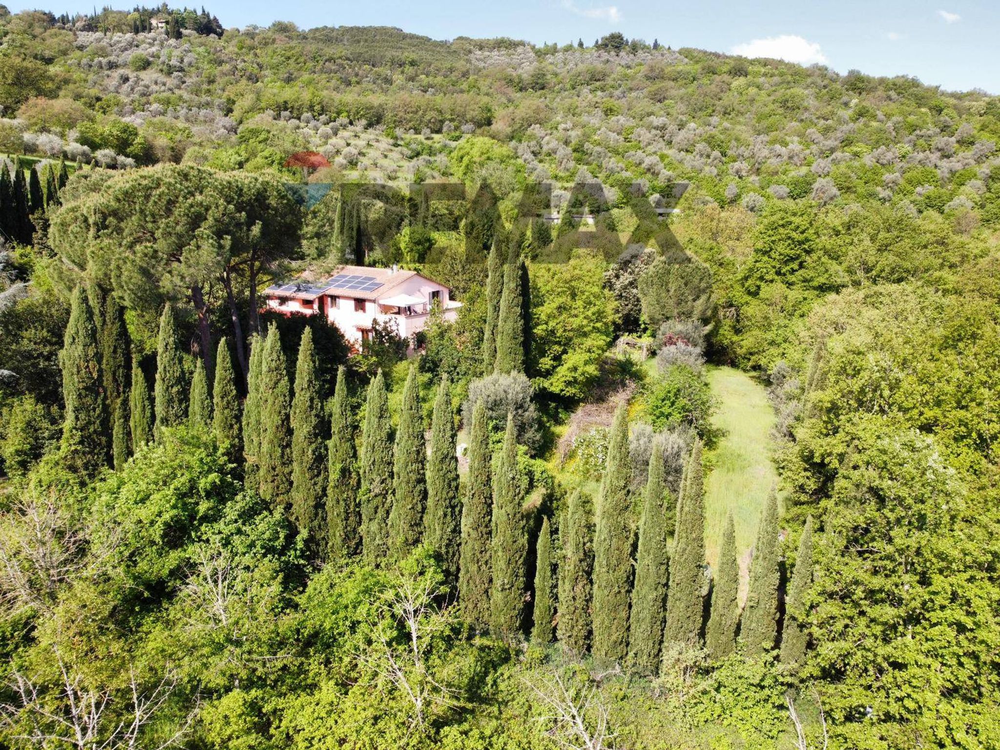 Vista delle montagne
