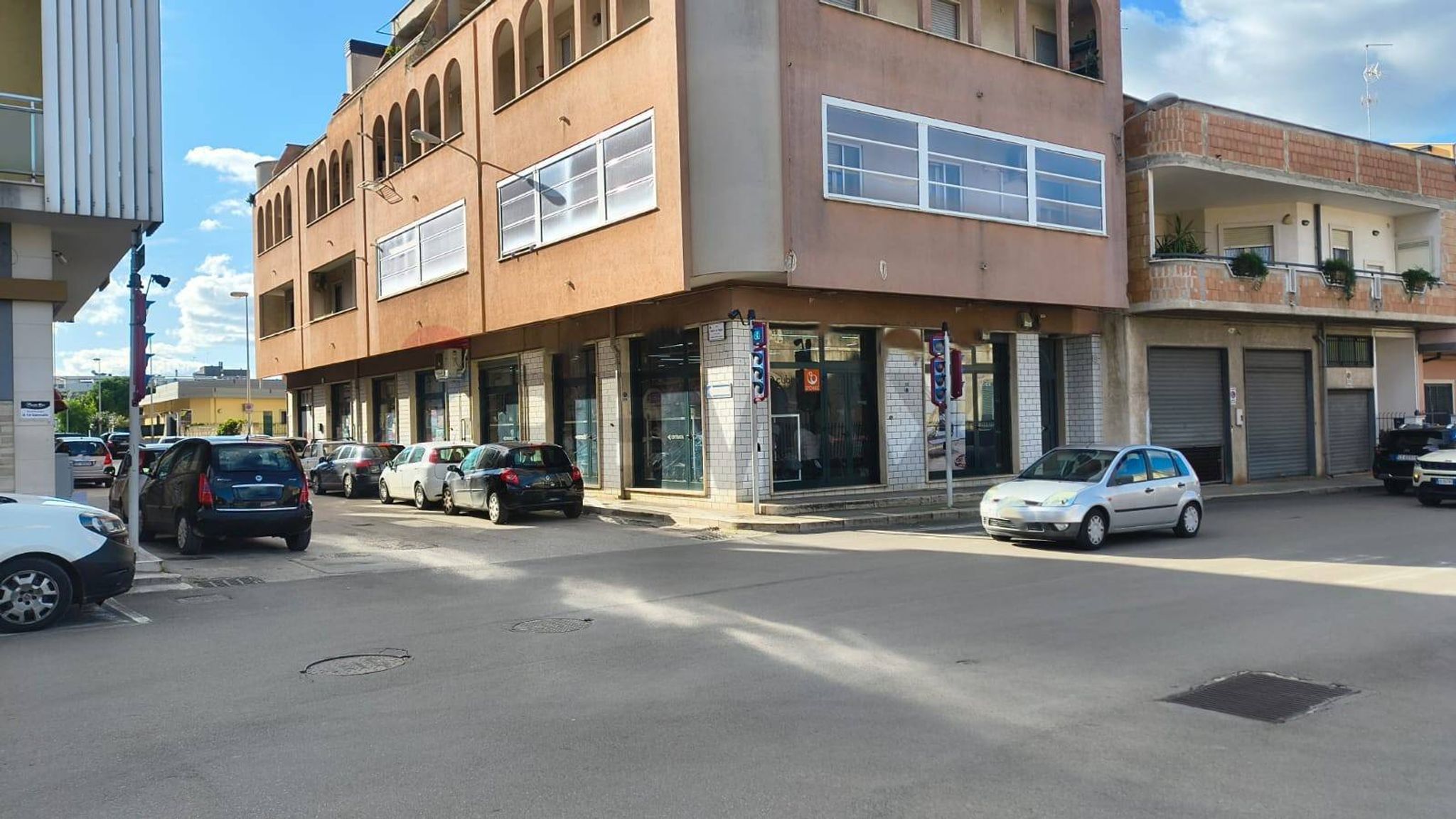 Edificio all'aperto