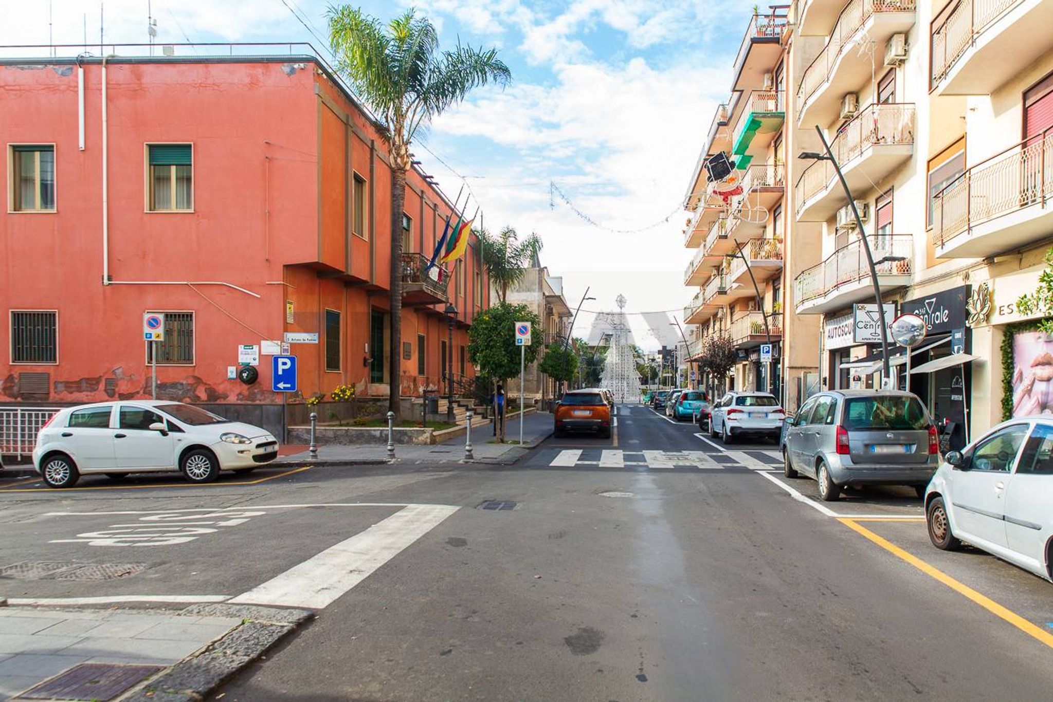 Edificio all'aperto