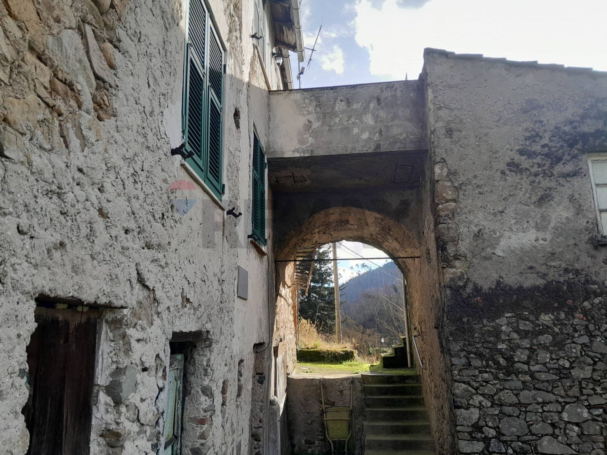 Edificio all'aperto
