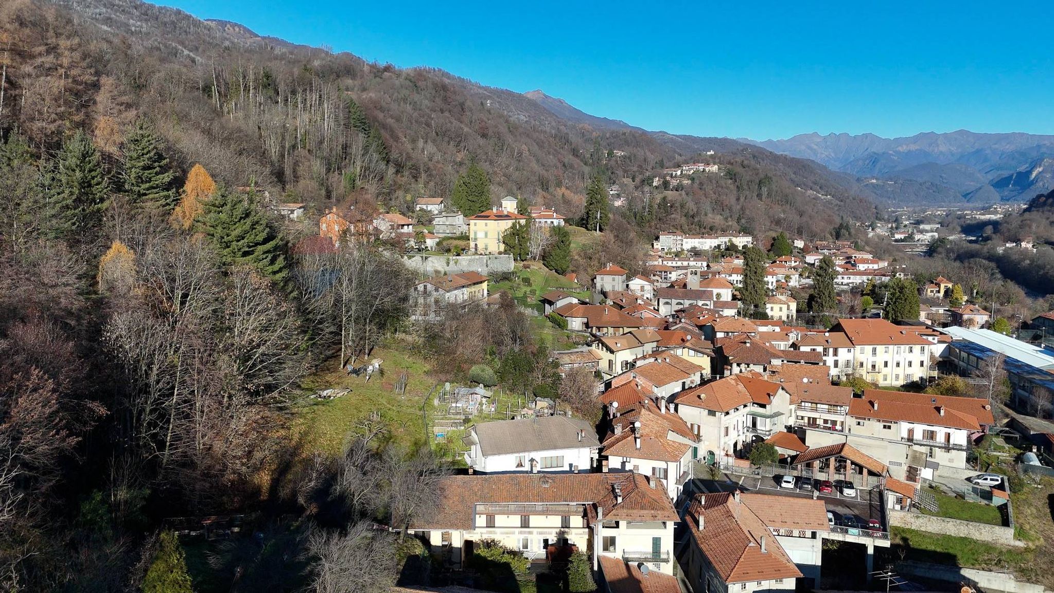 Vista delle montagne