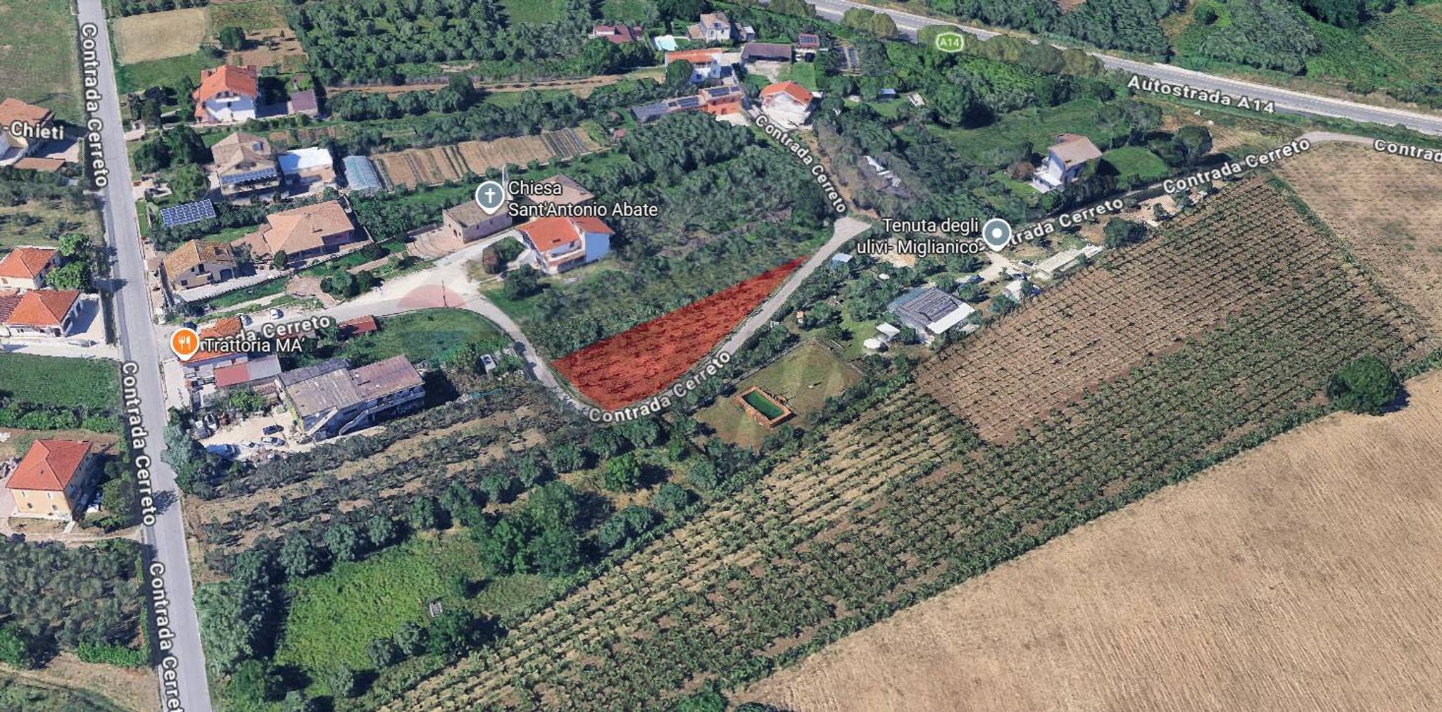 Posizione della mappa