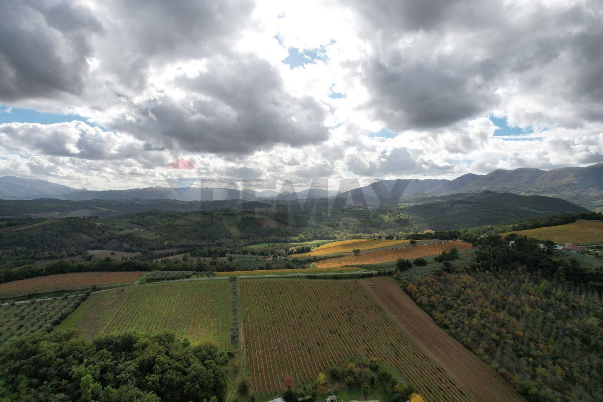 Vista delle montagne