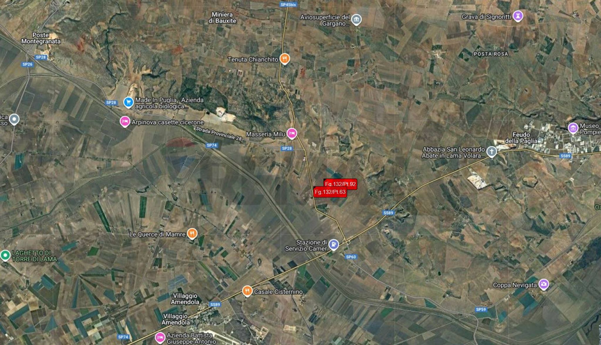 Posizione della mappa