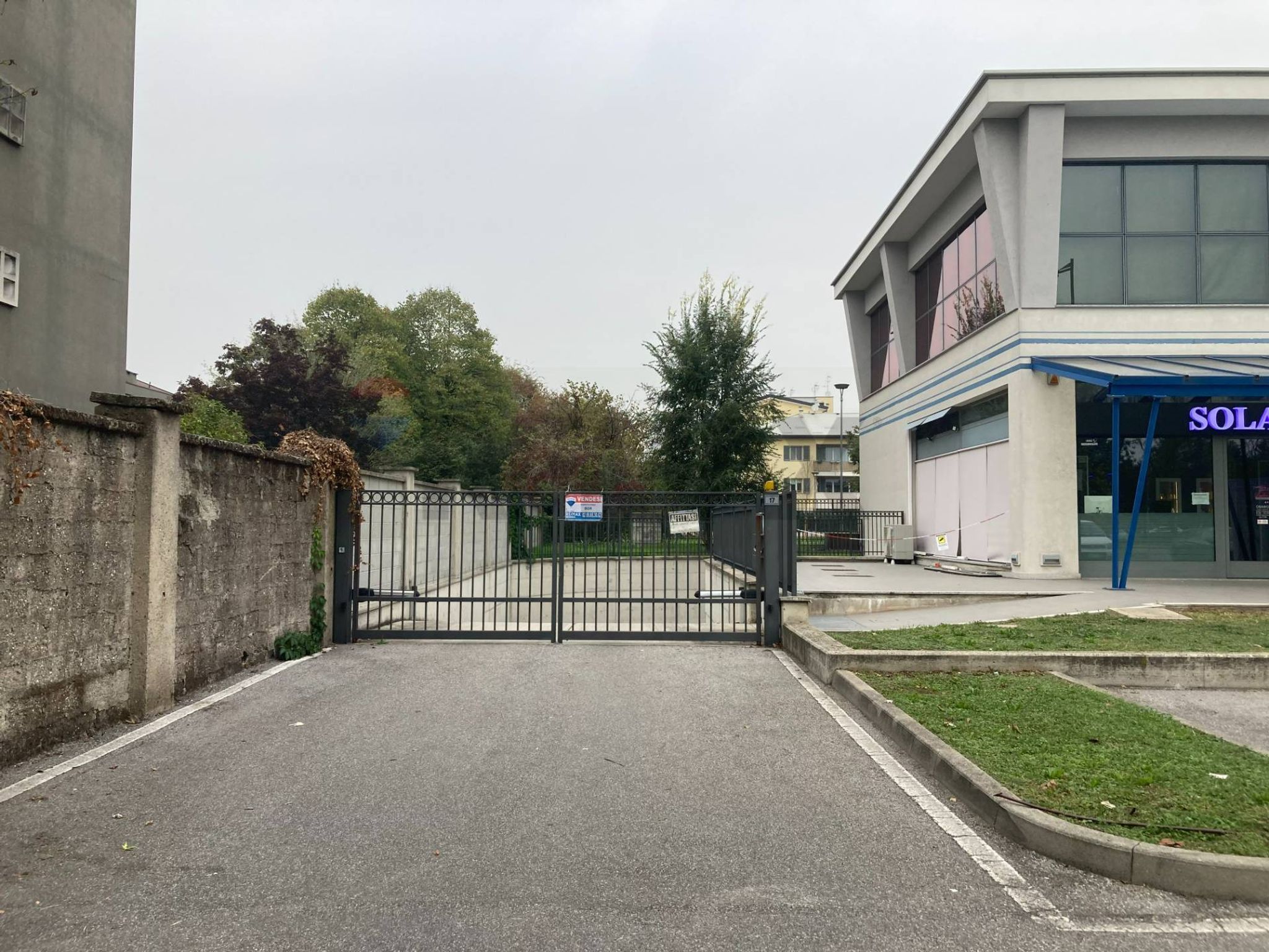 Edificio all'aperto