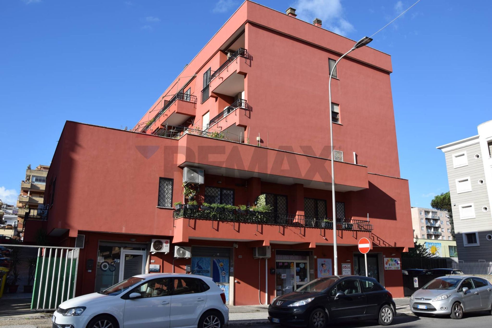 Edificio all'aperto
