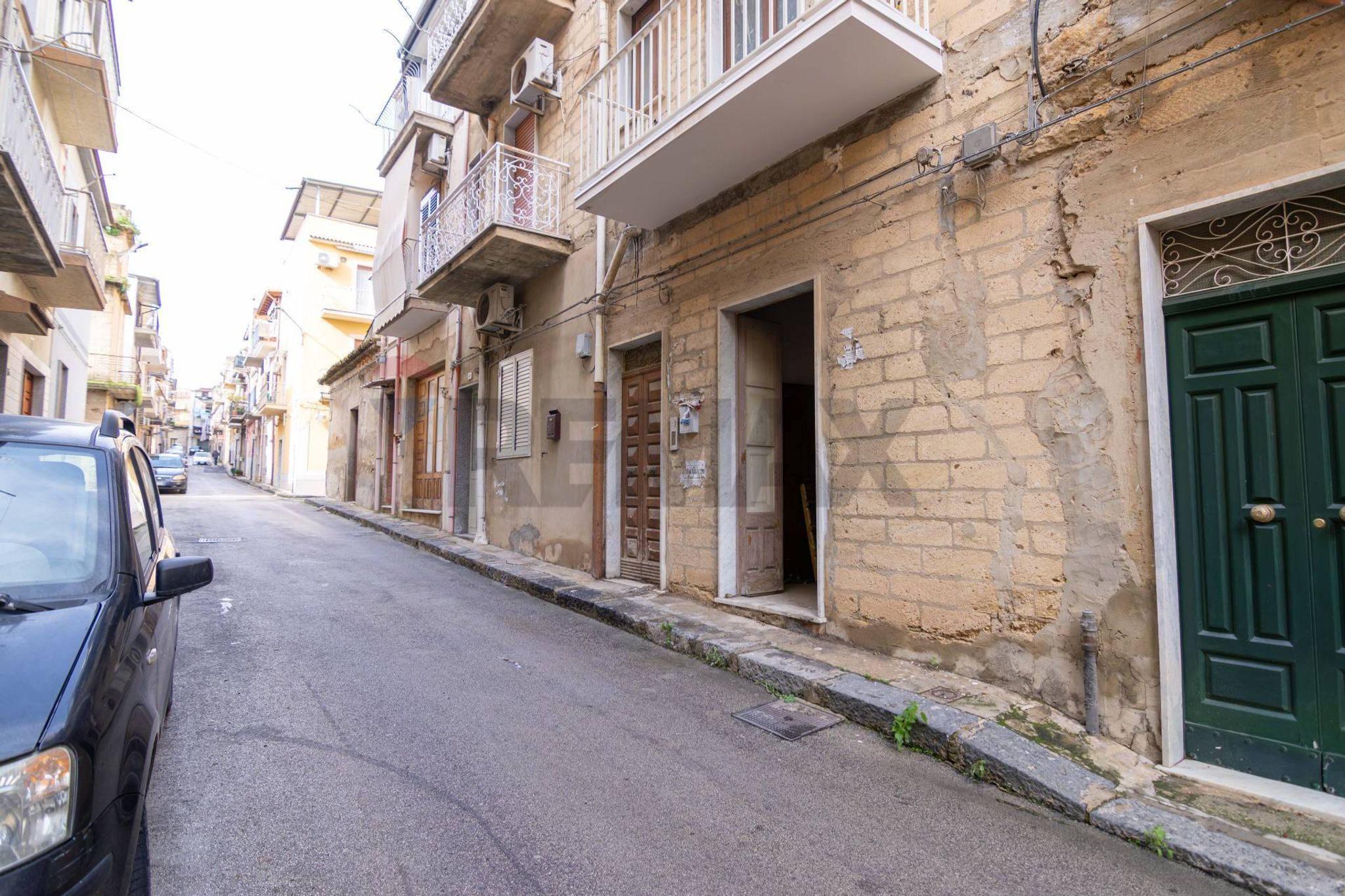 Edificio all'aperto