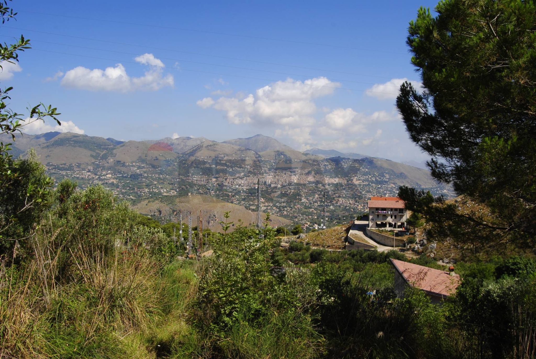 Vista delle montagne
