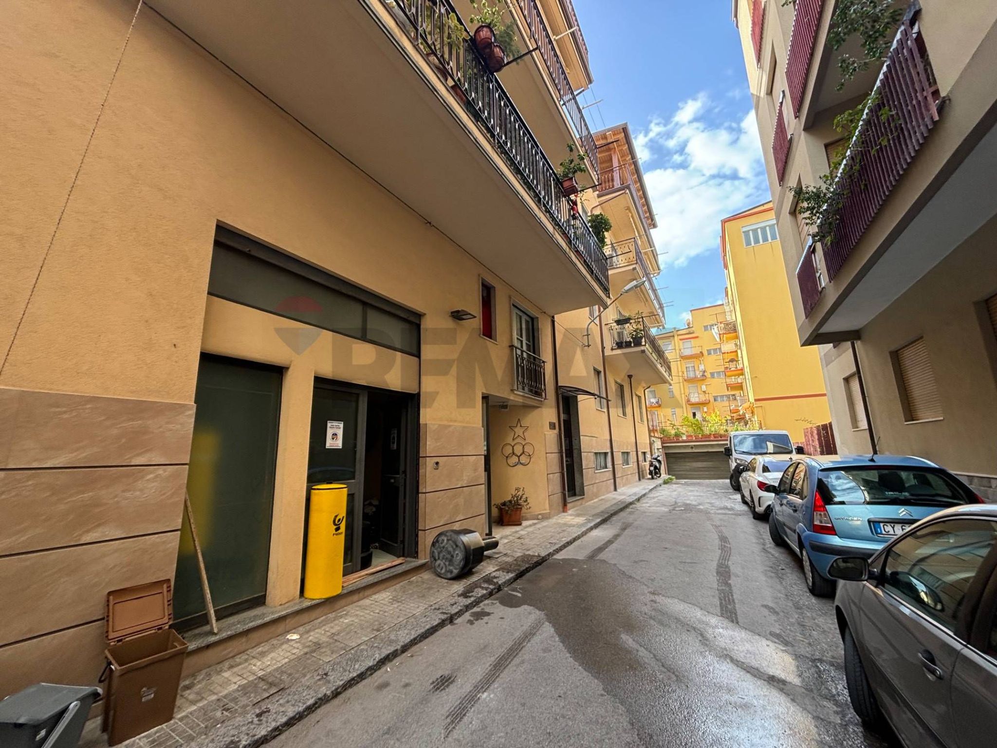 Edificio all'aperto
