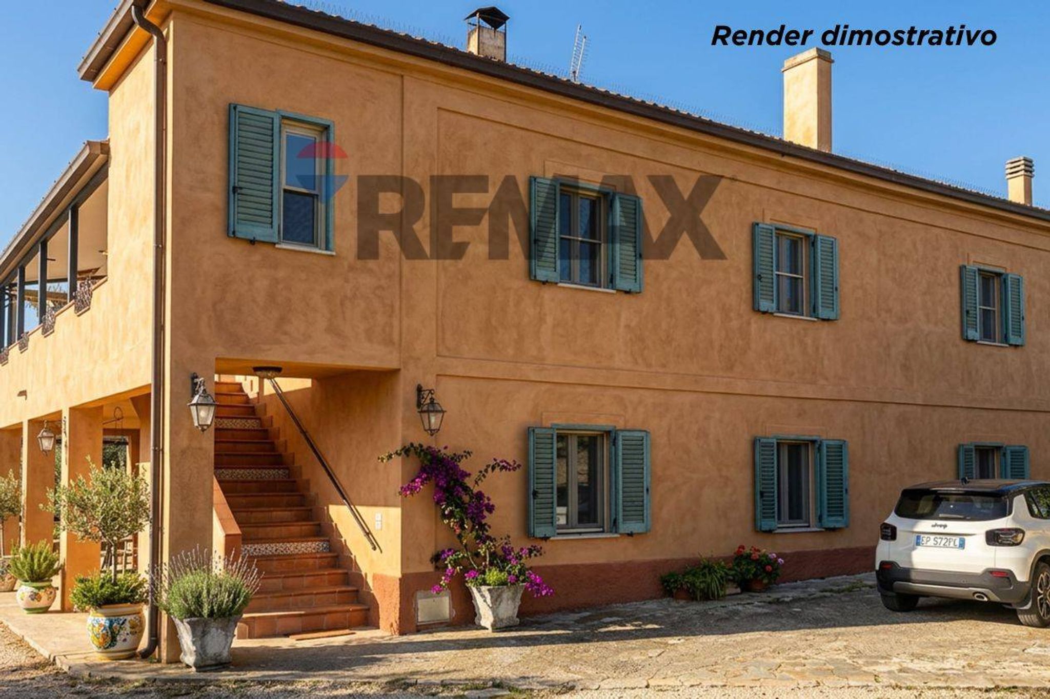 Edificio all'aperto