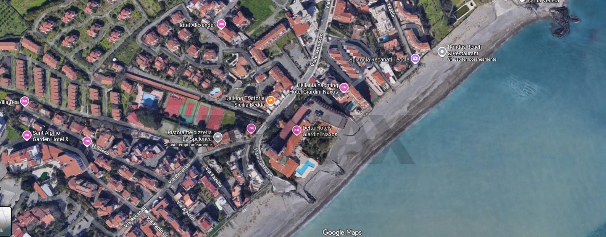Posizione della mappa