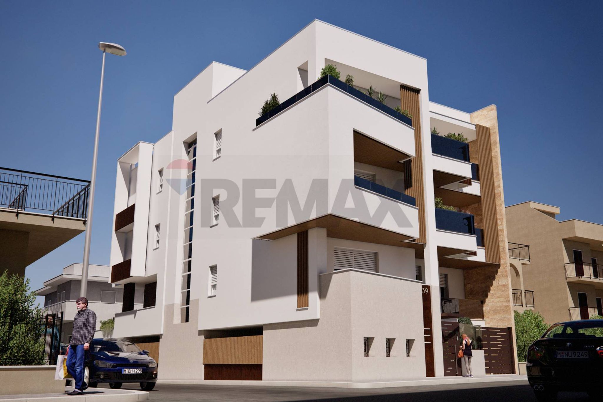 Edificio all'aperto