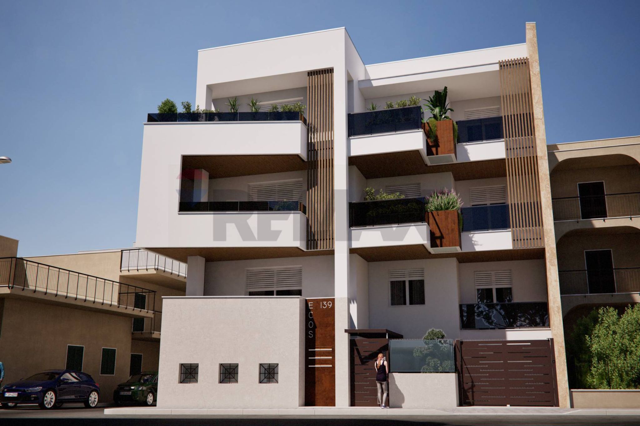 Edificio all'aperto