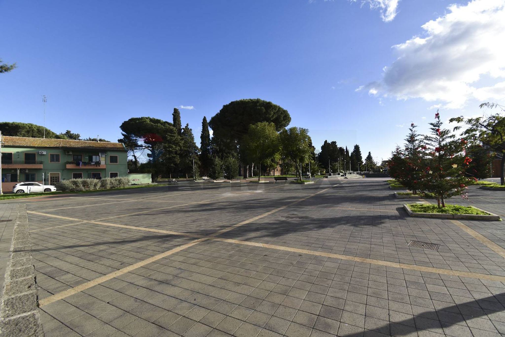 Edificio all'aperto