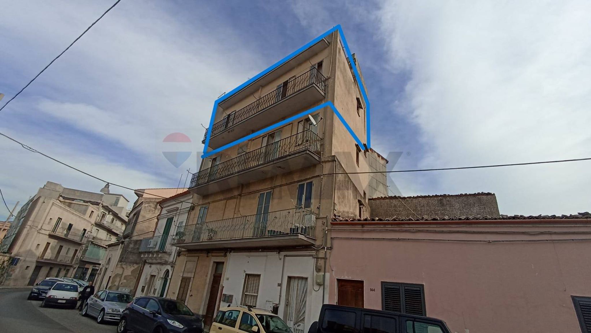Edificio all'aperto