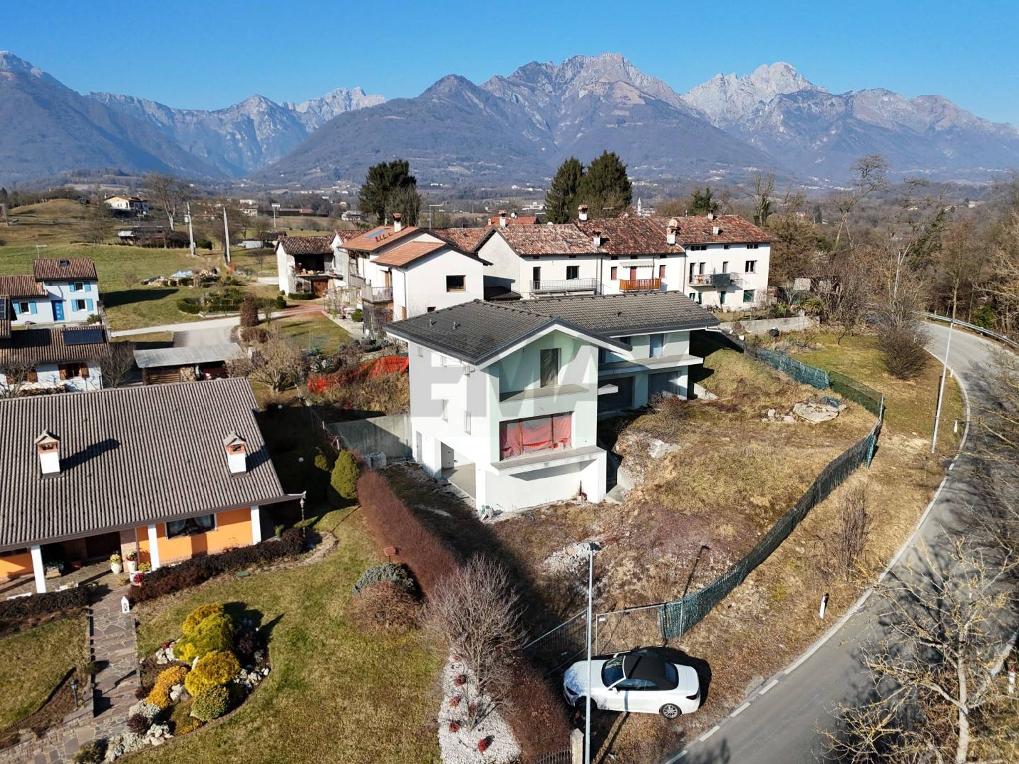 Vista delle montagne