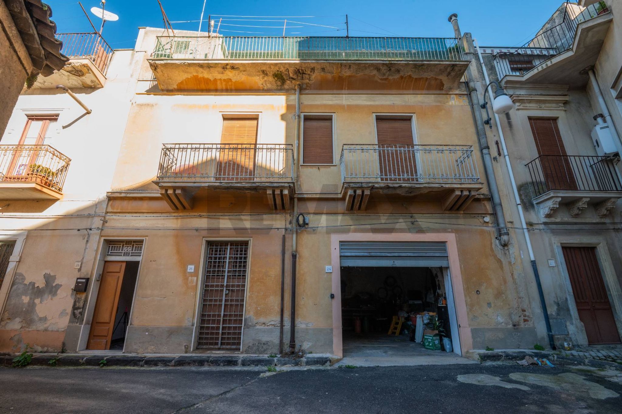 Edificio all'aperto