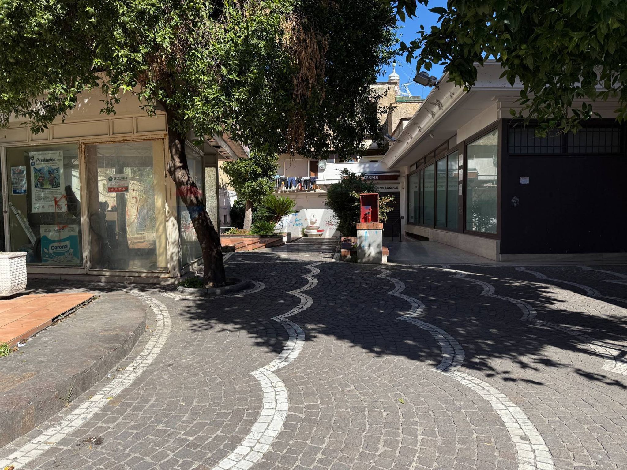 Edificio all'aperto