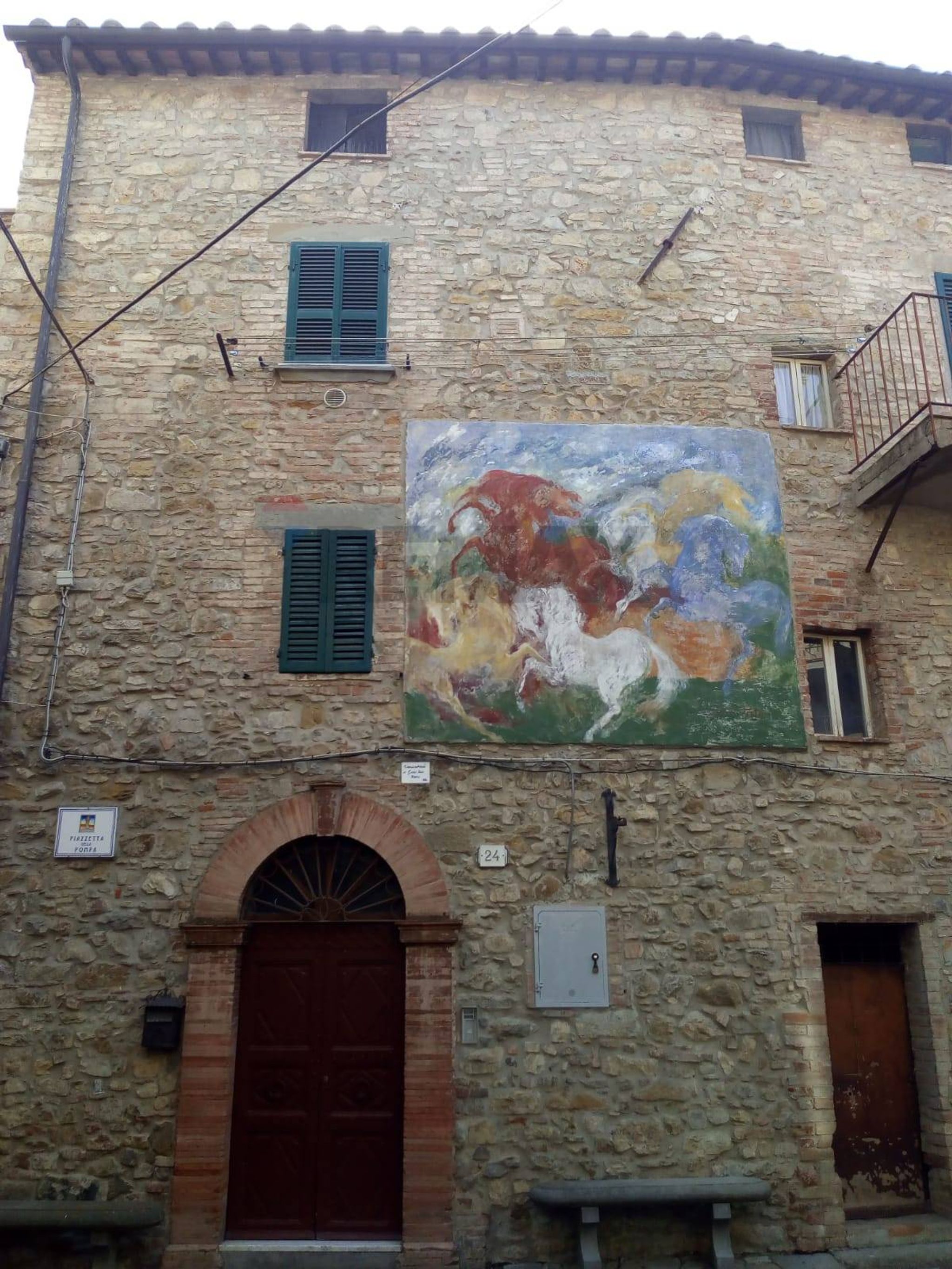 Edificio all'aperto