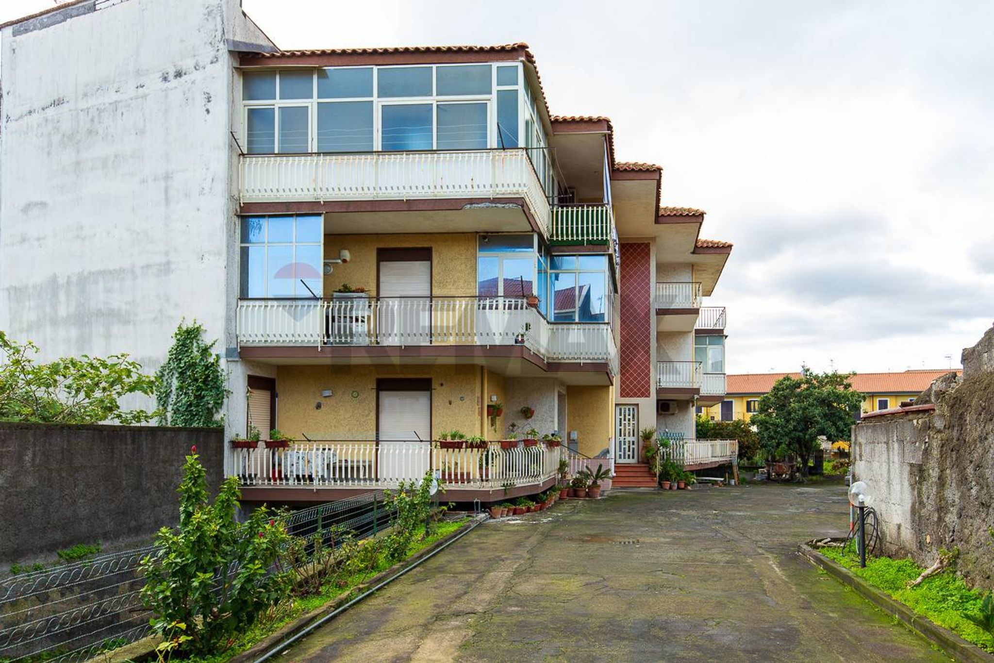 Edificio all'aperto