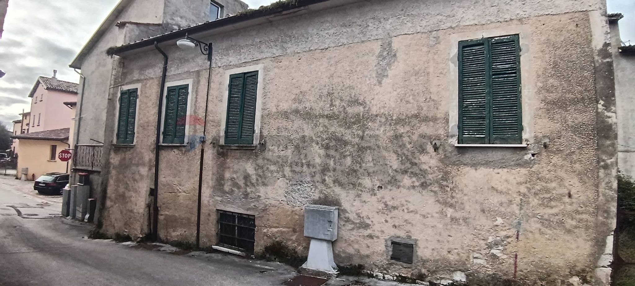 Edificio all'aperto