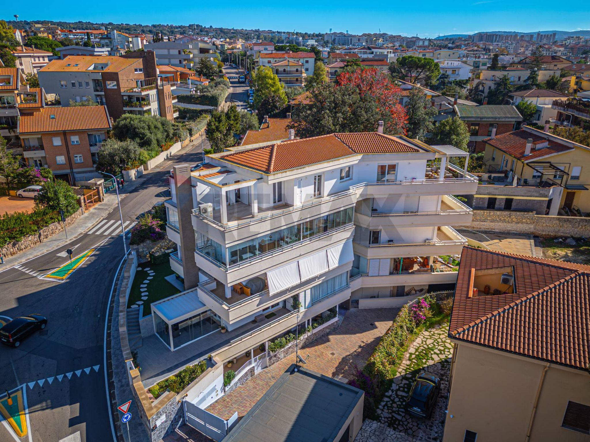 Edificio all'aperto