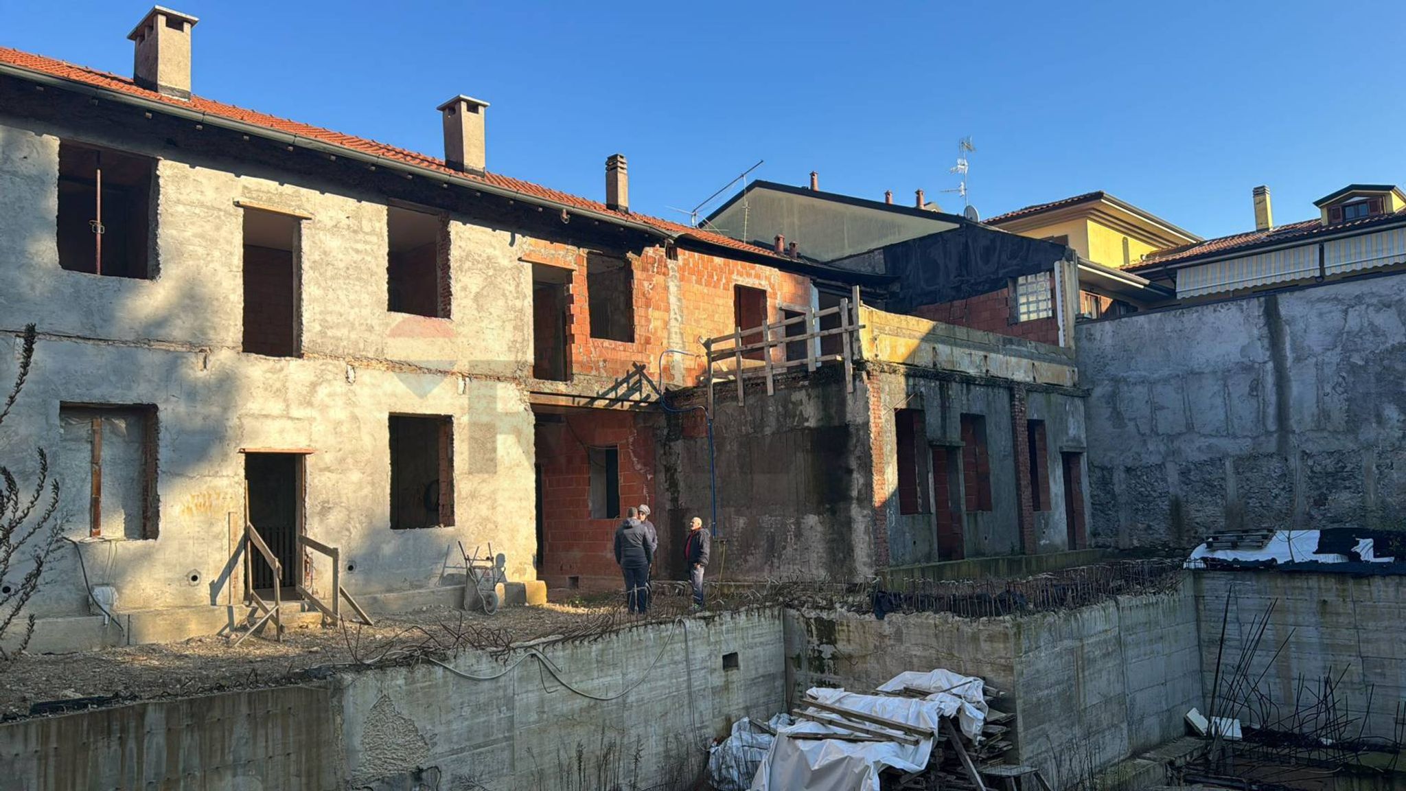 Edificio all'aperto