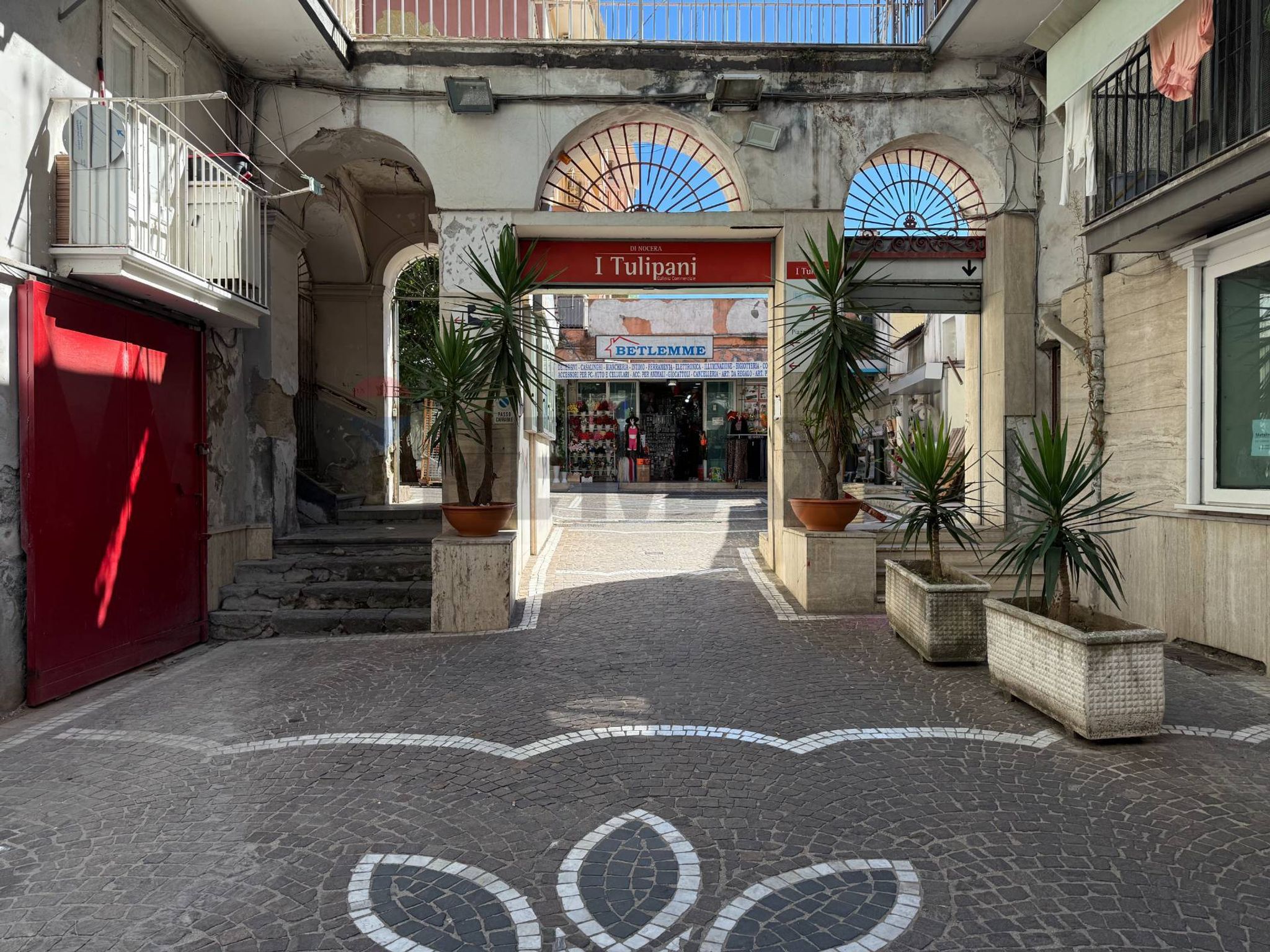 Edificio all'aperto
