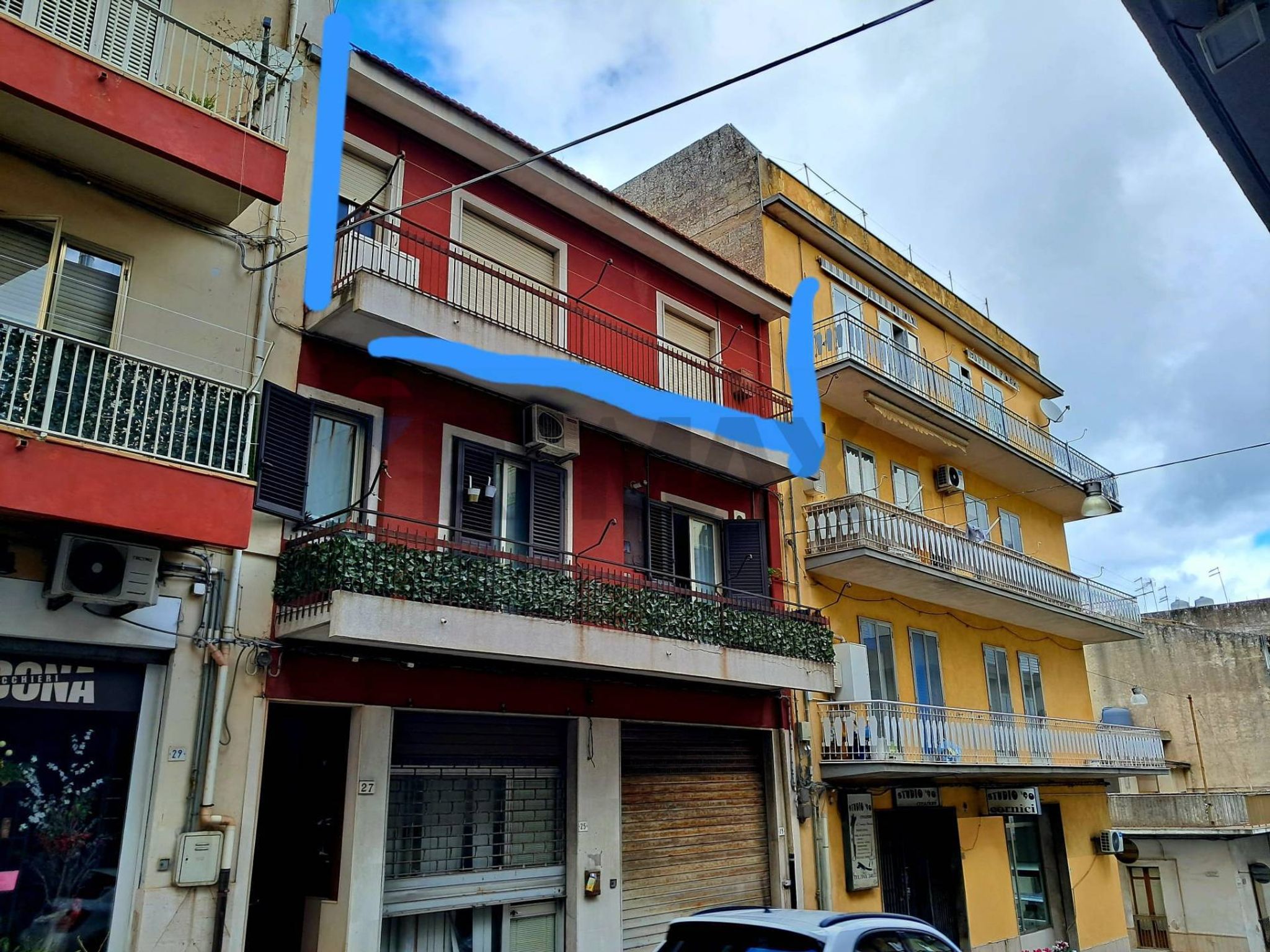 Edificio all'aperto