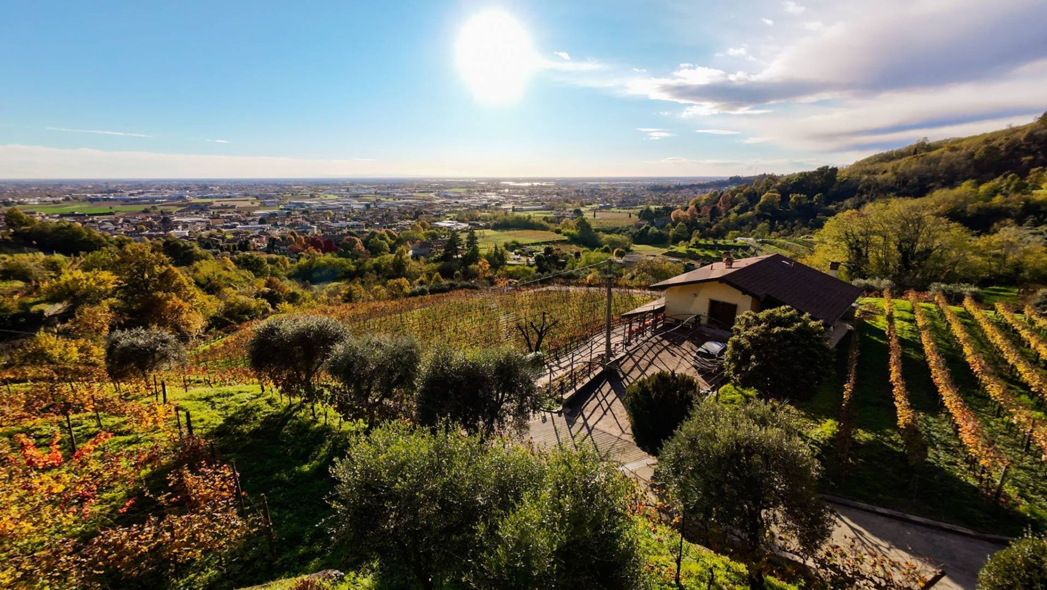 Vista delle montagne