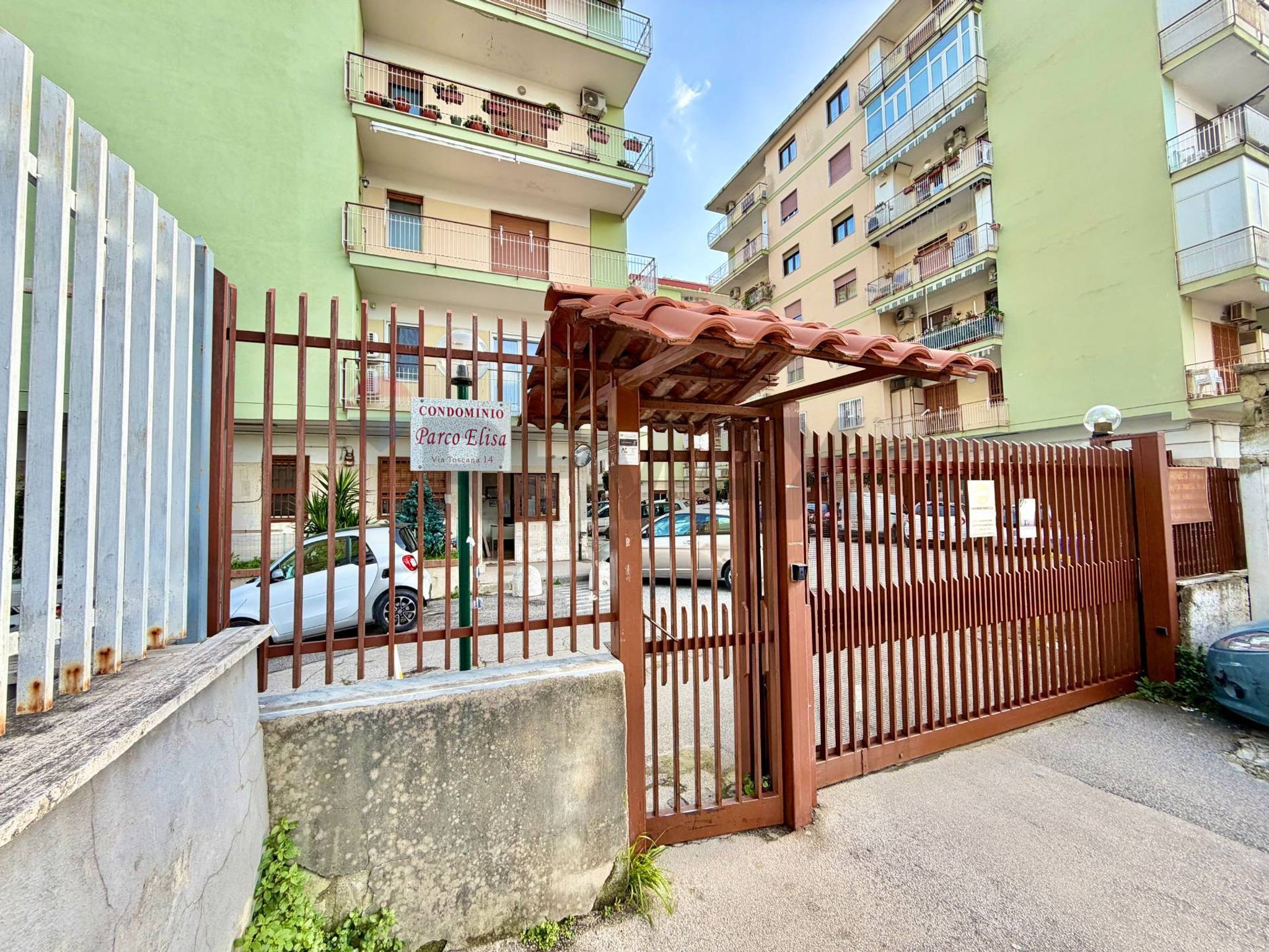 Edificio all'aperto