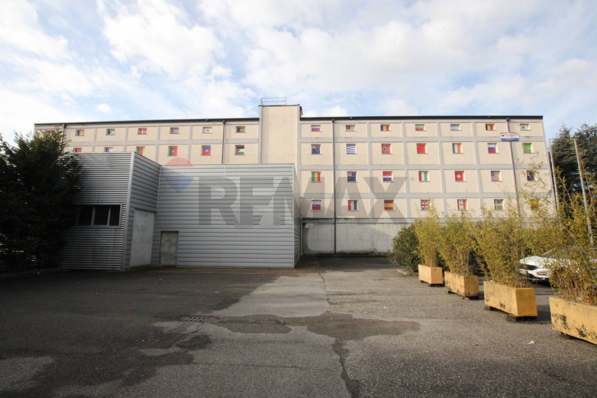 Edificio all'aperto